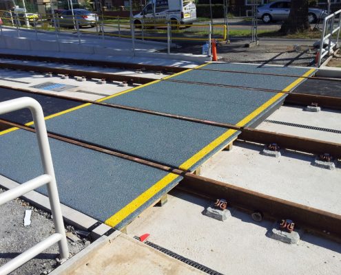 Benchill South track crossing - MIF ACME Panel